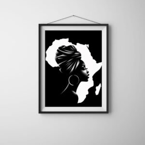 Mama Africa, the black life experience 12x16