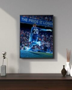 Chelsea 16 x 20 size frame, Cole palmer classic
